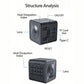 X7 1080P HD Smart WiFi IP Camera Supports Night Vision & Motion Detection, X7