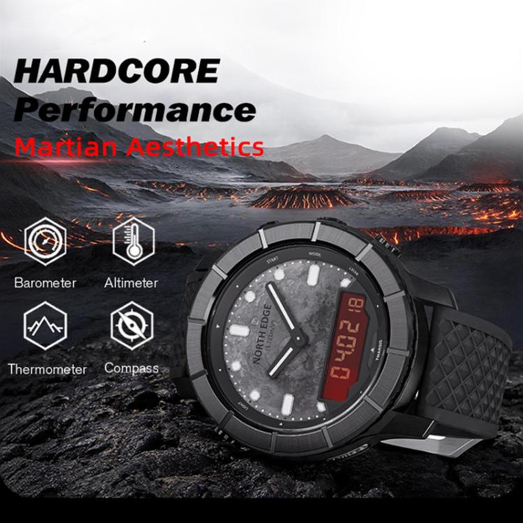 NORTH EDGE THARSIS Martian Style 5ATM Luminous Outdoor Electronic Watch
