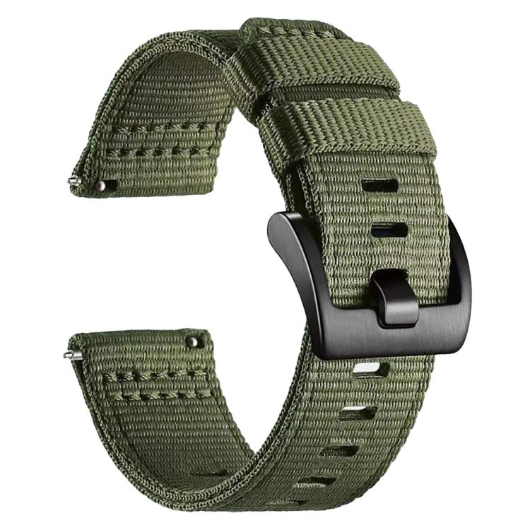 Canvas Nylon Pin Buckle Watch Band, For Garmin Venu X1
