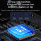 Bluetooth transmitter/receiver audio adapter with internal chipset and indicator lights