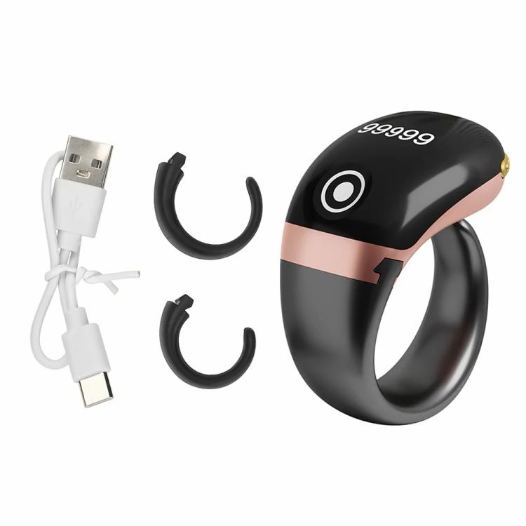 S7 Pro Adjustable Size Touch Smart Bluetooth Prayer Ring Counter, S7 Pro (Black), S7 Pro (Green), S7 Pro (Rose Gold)