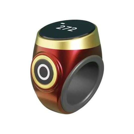 S9 Pro Adjustable Size Touch Smart Bluetooth Prayer Ring Counter, S9 Pro (Wine Red), S9 Pro (Rose Gold), S9 Pro (Emerald), S9 Pro  (Black)