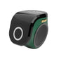 Green smart prayer ring counter with OLED touch display and adjustable band