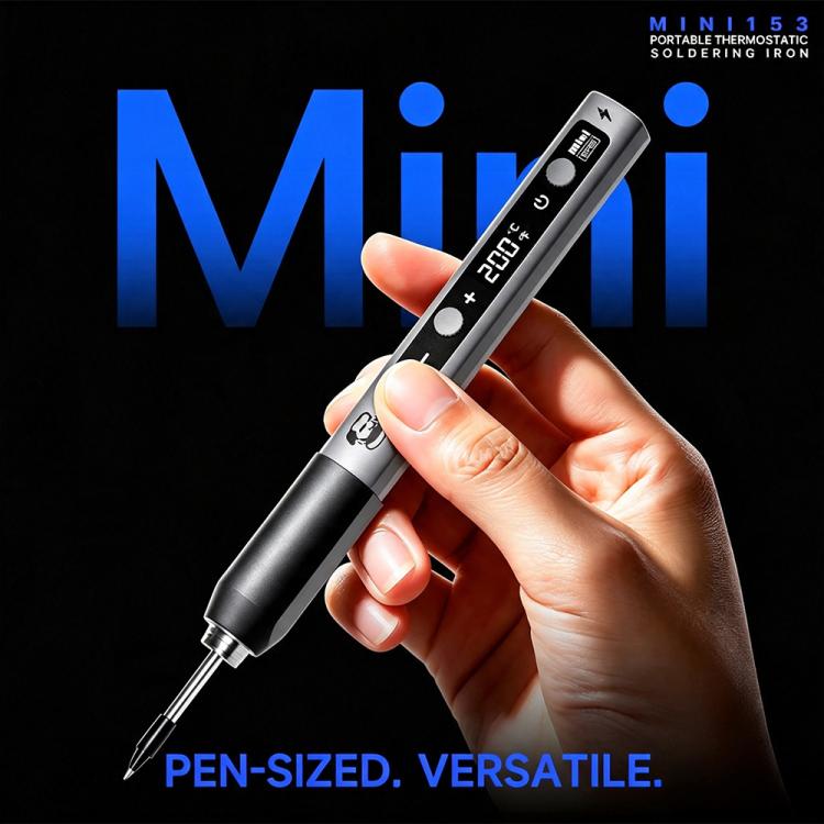 MECHANIC Mini 153 Portable Adjustable Type-C Thermostatic Soldering Iron
