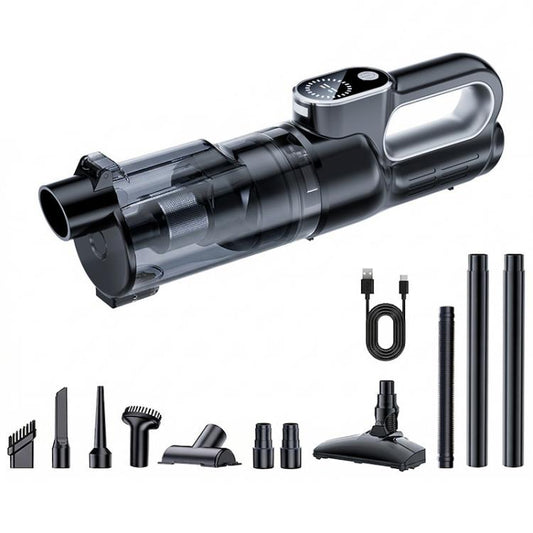 SUITU Smart Brushless Handheld Car Vacuum Cleaner, Standard Version, with Extension Pole+Large Floor Brush