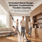 SUITU Smart Brushless Handheld Car Vacuum Cleaner, Standard Version, with Extension Pole+Large Floor Brush