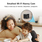 X6 Mini Cube 1080P HD WIFI Home IP Camera Supports Night Vision Type-C Charging, X6