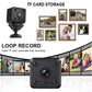 X6 Mini Cube 1080P HD WIFI Home IP Camera Supports Night Vision Type-C Charging, X6