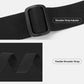 Adjustable nylon shoulder strap with webbing buckle detail and flexible strap texture