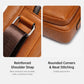 WEIXIER D1225 Men Retro PU Leather Waterproof Shoulder Crossbody Bag