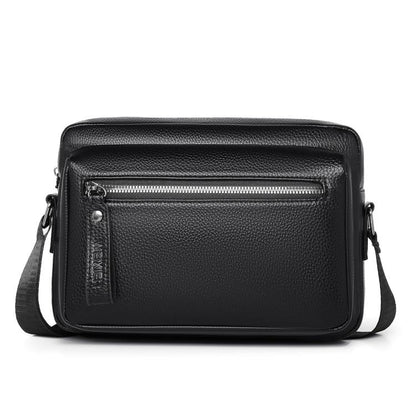 WEIXIER D1228 Retro Lychee Texture Waterproof Large Capacity Shoulder Crossbody Bag