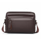 WEIXIER D1228 Retro Lychee Texture Waterproof Large Capacity Shoulder Crossbody Bag