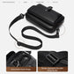 WEIXIER D1229 Lychee Texture Shoulder Crossbody Bag Large Capacity Waterproof Sling Bag