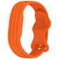 xDfind Integrated Solid Color Butterfly Buckle Silicone Watch Band, For Google Fitbit Air