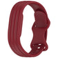 xDfind Integrated Solid Color Butterfly Buckle Silicone Watch Band, For Google Fitbit Air