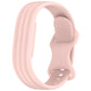 xDfind Integrated Solid Color Butterfly Buckle Silicone Watch Band, For Google Fitbit Air