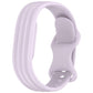 xDfind Integrated Solid Color Butterfly Buckle Silicone Watch Band, For Google Fitbit Air