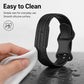 xDfind Integrated Solid Color Butterfly Buckle Silicone Watch Band, For Google Fitbit Air
