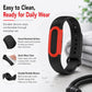 xDfind Integrated Color Blocked Silicone Watch Band, For Google Fitbit Air