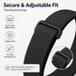 xDfind Woven Nylon Loop Hook and Loop Fastener Watch Band, For Google Fitbit Air