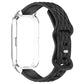 xDfind Integrated Butterfly Buckle Leather-textured Silicone Watch Band, For Huawei Band 11 Pro / 11 Pro NFC, For Huawei Band 11 / 11 NFC