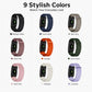 For Garmin CIRQA Smart Band xDfind Woven Nylon Hook and Loop Fastener Watch Band, S-M Wrist Circumference 120-200mm, L-XL Wrist Circumference 145-240mm