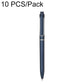 Navy retractable gel pen, 0.5mm bullet tip