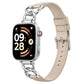 xDfind Metal Chain Vegan Leather Watch Band, For Xiaomi Band 10 Pro / Redmi Watch 6 / 5