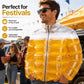 Transparent Beer-Filled Jacket for Pools, Beer Jacket, Beer Vest, Beer Guitar