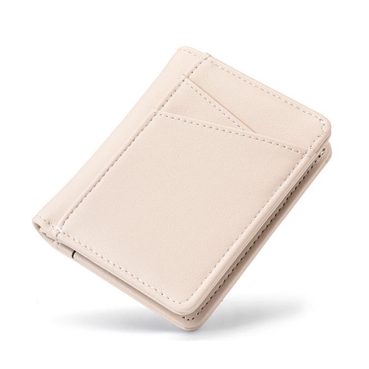 Ultra-thin Multi-card Slot Oil Waxed Leather Short Wallet