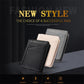 Ultra-thin Multi-card Slot Oil Waxed Leather Short Wallet