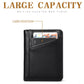 Ultra-thin Multi-card Slot Oil Waxed Leather Short Wallet