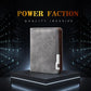 Retro Men Frosted PU Leather Short Wallet Card Bag