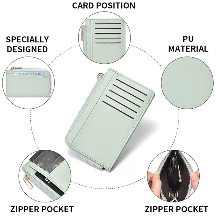Women Multifunctional Coin Zipper Coin Card Bag