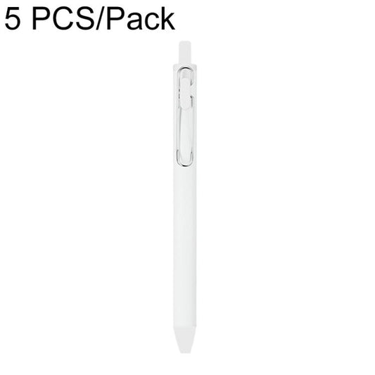 5 PCS/Pack 0.5mm Bullet Tip Colorful Retractable Pocket Ballpoint Pen