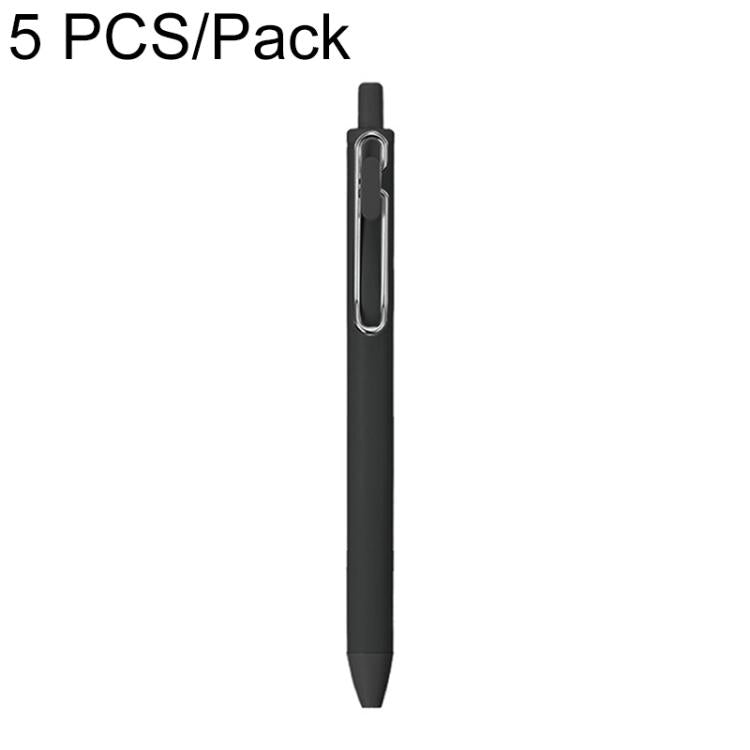 5 PCS/Pack 0.5mm Bullet Tip Colorful Retractable Pocket Ballpoint Pen