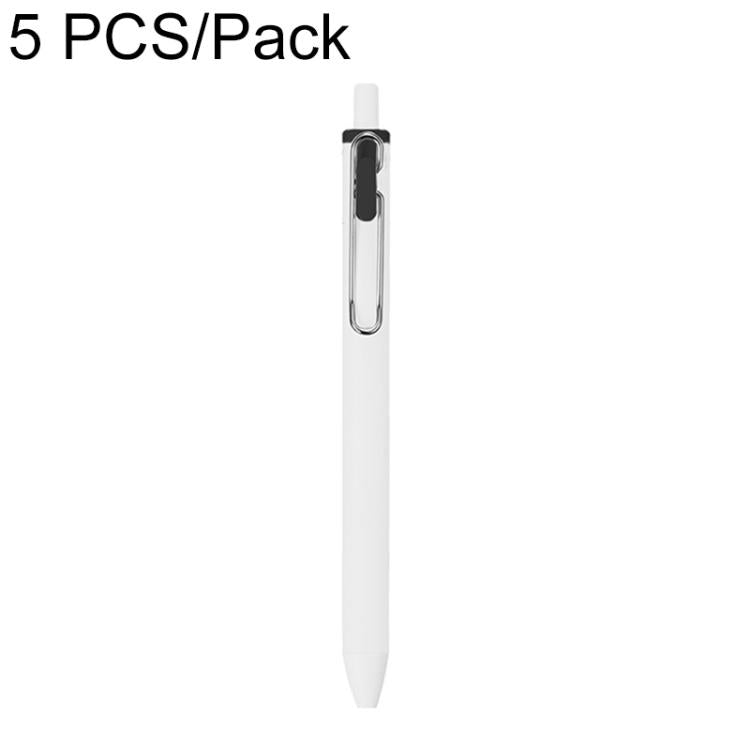 5 PCS/Pack 0.5mm Bullet Tip Colorful Retractable Pocket Ballpoint Pen