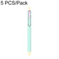 5 PCS/Pack 0.5mm Bullet Tip Colorful Retractable Pocket Ballpoint Pen