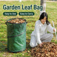 Environmentally Friendly Garden Portable Foldable PE Leaf Garbage Bin, Small 42x34cm, Large 60x46cm, Extra Large 72x48cm