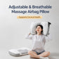 Adjustable Height Breathable Massage Neck Support Airbag Pillow