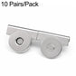 10 Pair/Pack Strong Magnetic Leather Bag Metal Buttons