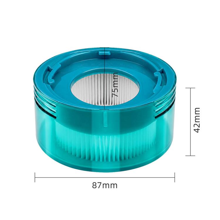 Vacuum Cleaner Replacement Dust Bag Post-Filter For Dyson V10 Optic/Konical, Post-Filter Green, Dust Bag