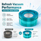 Vacuum Cleaner Replacement Dust Bag Post-Filter For Dyson V10 Optic/Konical, Post-Filter Green, Dust Bag