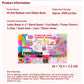 2500 PCS/Box 40-grid Rainbow Rubber Bands DIY Craft Bracelet Making Kit, 2500 PCS/Box 40-grid