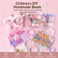 DIY Beaded Bracelet Making Kit for Children, Dazzling Girl, Mermaid