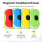 4 PCS/Pack Removable Water-Soluble Chalk Magnetic Eraser