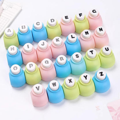 KW-TRIO DIY 26 Letters Journal Box Embossing Tool