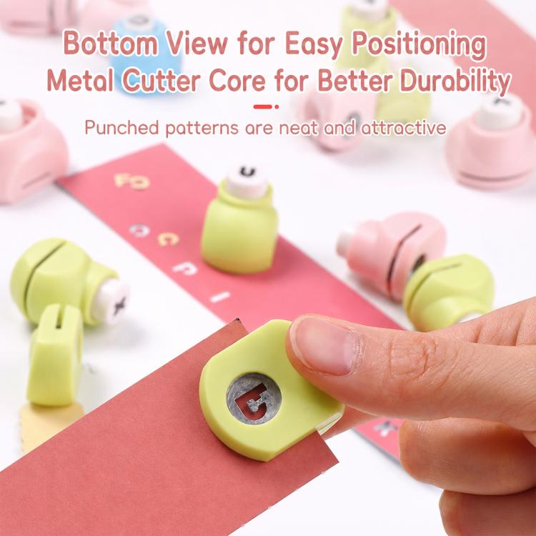 KW-TRIO DIY 26 Letters Journal Box Embossing Tool
