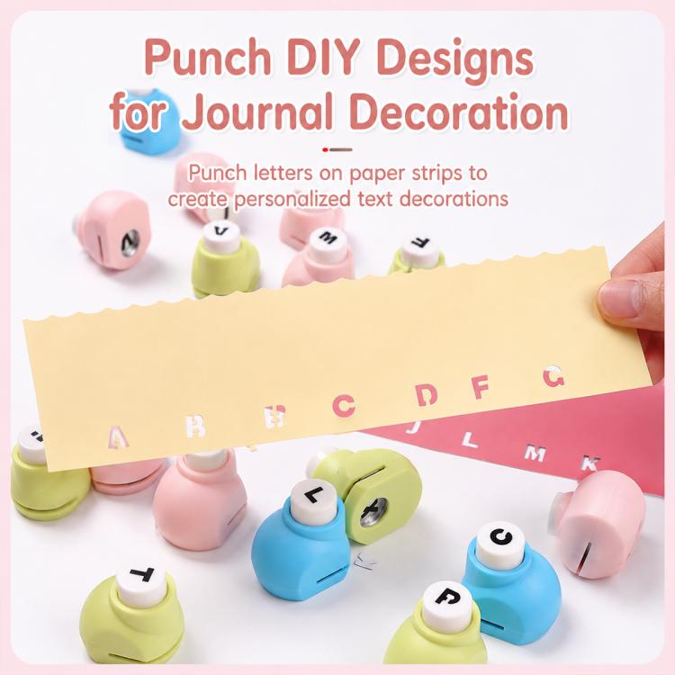 KW-TRIO DIY 26 Letters Journal Box Embossing Tool