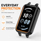 xDfind Spring Bars Frame Bumper PC Watch Case, For Honor Band 11 / Band 10